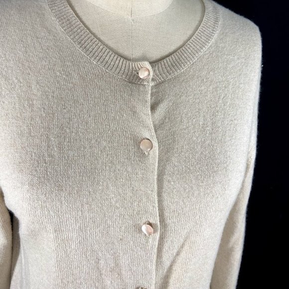 J Crew Sontuosa 100% Cashmere Cardigan - Picture 4 of 11